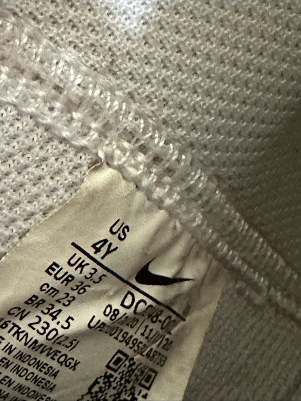 Nike Kids High-Top Sneakers Light Gray - Picture 3 of 4